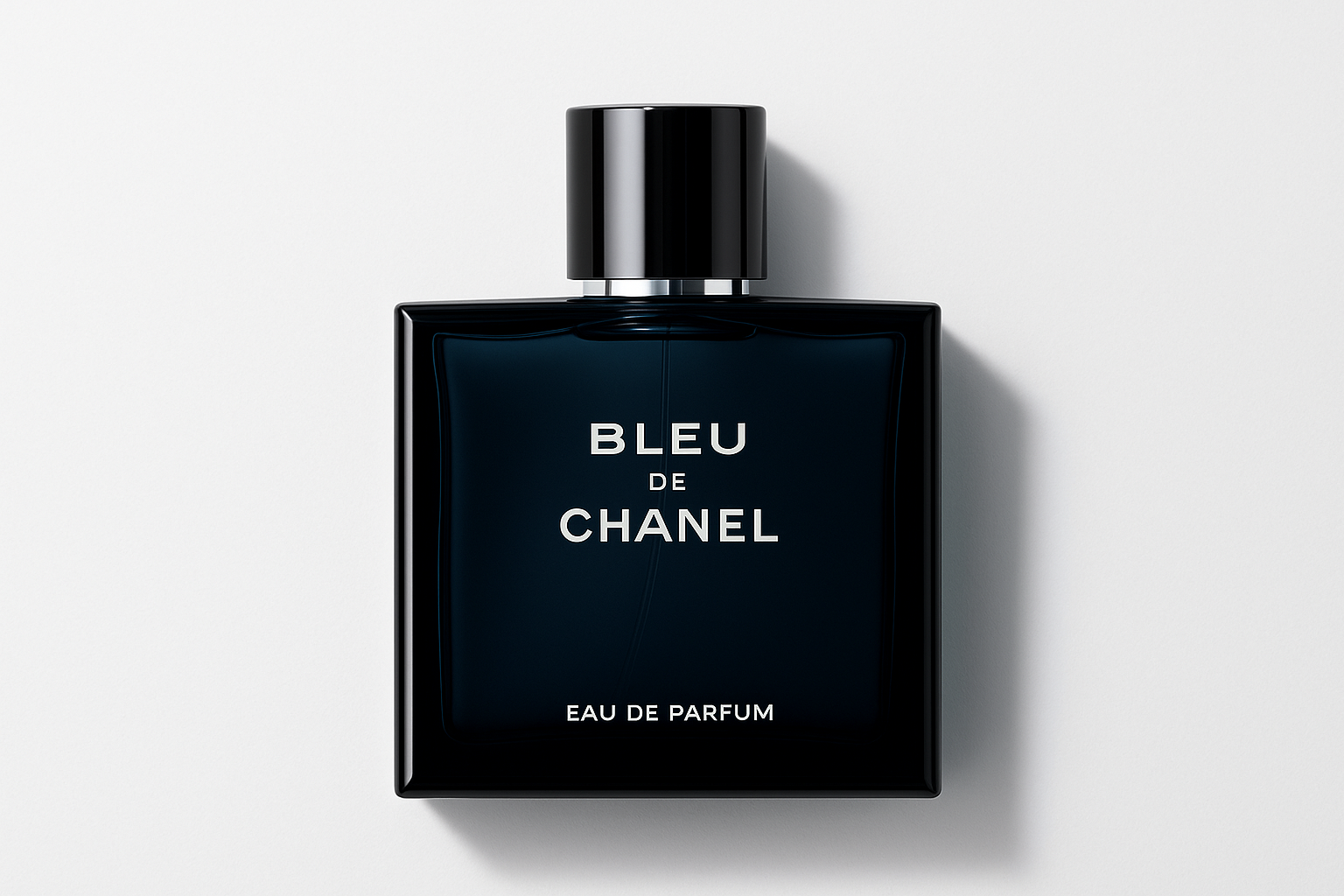 same type of image but with bleu de Chanel 