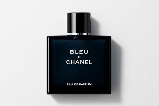 same type of image but with bleu de Chanel 